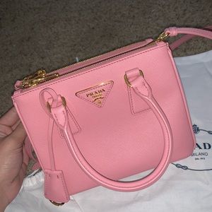 Pink Prada Crossbody
